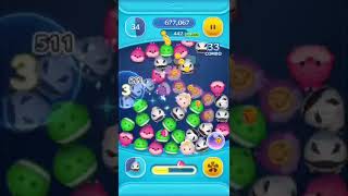 Boogie Oogie Skill 1 Disney Tsum Tsum Game [upl. by Ttezzil926]