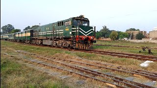 14Dn Awam Express  depart at wazirabad jn [upl. by Ecyac737]