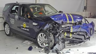 Land Rover Discovery Crash Test [upl. by Eibrab]