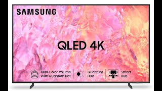 Samsung 138 cm 55 inches 4K Ultra HD Smart QLED TV QA55QE1CAKLXL [upl. by Elirpa]