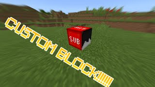 How To Make Custom Block In Addons Maker [upl. by Colwell31]