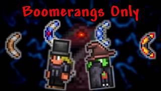 A Viewer CHALLENGED Me to Use ONLY BOOMERANGS  Boomerangs Only pt1 wLoudyPig [upl. by Siberson829]