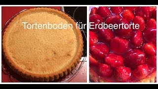 Tortenboden für Obsttorte HD Knackig wie ein Keks [upl. by Nair417]