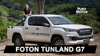 FOTON TUNLAND G7  TEST DRIVE [upl. by Onairpic]