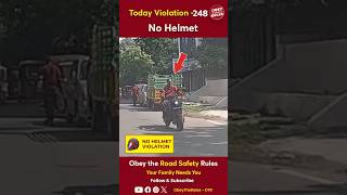 TODAY VIOLATION 248 Kindly Wear Helmet for your Safety otr obeytherules chennaitrafficpolice [upl. by Nairb]