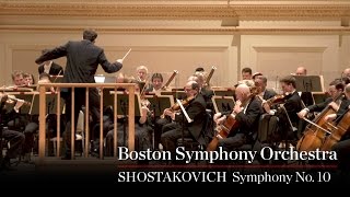 Boston Symphony Orchestra Shostakovich Symphony No 10 Excerpt [upl. by Gladys]