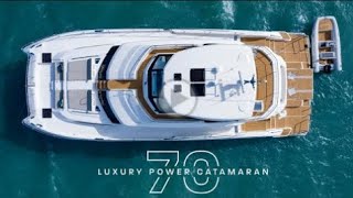 Aquila 70 Luxury Power Catamaran A Yacht Built for Exploring Your World [upl. by Morocco]