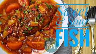 Sweet amp Sour Fish  Ikan Masam Manis [upl. by Reisfield522]