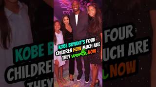 Kobe Bryant four children how much they are worth now 🤑 shorts [upl. by Limber]