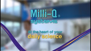 Check how our MilliQ® System support Your Sustainability Goals [upl. by Otnicaj180]