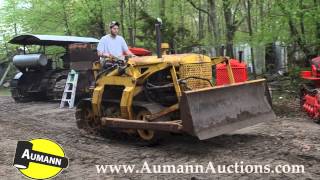 Cletrac Styled Model BG  The Ken Avery Antique Tractor Collection Auction [upl. by Farant]