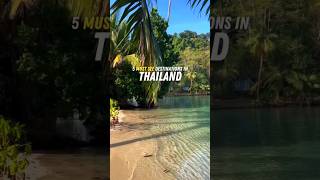 5 must see destinations in Thailand thailand destination travel [upl. by Auahsoj]