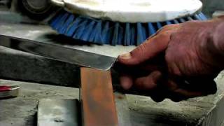 How to Sharpen a Knife  How to Sharpen a Boker Knife [upl. by Norok]