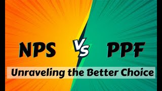 NPS vs PPF Which Investment Makes You Crorepati Faster [upl. by Oatis510]