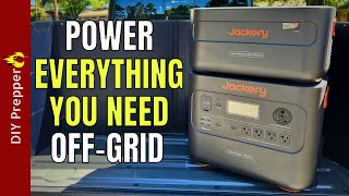 Power The Most Important Parts of Your Home Jackery 2000 Plus Solar Generator Review [upl. by Albion]