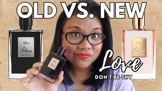 KILIAN LOVE DONT BE SHY  Old vs New Version  Was It Reformulated [upl. by Dnomzed]