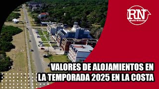 Valores de alojamientos en la temporada 2025 en La Costa [upl. by Sihun149]