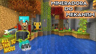 CONFIGURANDO A MINERADORA DO MEKANISM ATM10  EP08  MINECRAFT [upl. by Okire]