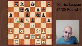 Roles reversed  Round 4 District League 202425 [upl. by Nylyaj]