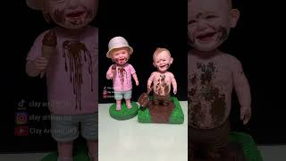 Fun Bobbleheads ：Cute Ice Cream Character amp Muddy Playful Figure [upl. by Tail]