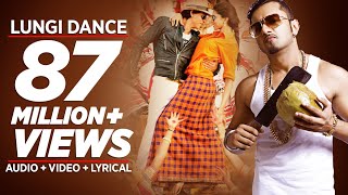 quotLungi Dancequot The Thalaiva Tribute Official Full Song  Honey Singh Shahrukh Khan Deepika Padukone [upl. by Gnolb]