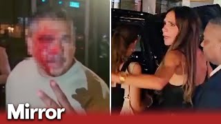 Victoria Beckham drags daughter away from bloody fight at Miami restaurant [upl. by Phi]