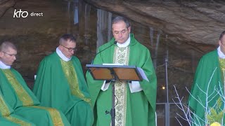 Messe de 10h à Lourdes du 21 janvier 2024 [upl. by Courtund]