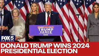 Donald Trump wins 2024 presidential election Full speech [upl. by Kwon]