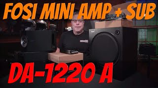 Fosi Audio DA 2120A Mini Amp with Sub out [upl. by Ailimat]