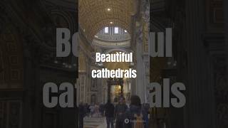 Beautiful cathedrals cathedral church religion amazing christianity trendingshorts [upl. by Lagiba]