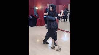 Argentine Tango dancing with Miranda in San Francisco June 2019 [upl. by Idyh]