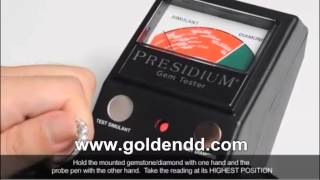 ORIGINAL Presidium Gem Tester amp Diamond Gem Stones Test  PGT  CSE [upl. by Nnaeirb59]