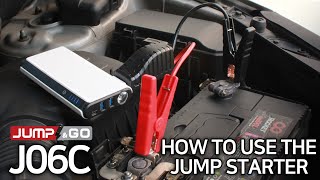 JUMPampGO J06C  Jump Starter 12V 400A  7500mAh [upl. by Sahpec198]