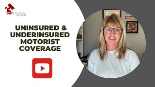 What is Underinsured and Uninsured Motorist Coverage [upl. by Lynne]