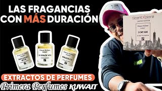 La colección de fragancias más duraderas  EXTRACTOS DE PERFUMES  Primera Perfumes Kuwait [upl. by Collie]