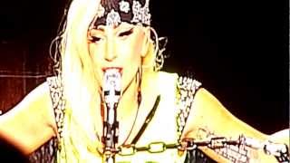 Lady Gaga  Speech  quotHairquot Live Stade de France Paris  France 22092012 [upl. by Hauger]