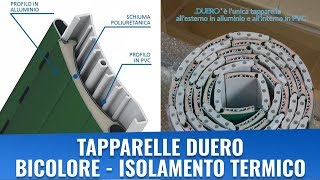 Tapparelle bicolore ad isolamento termico  Duero [upl. by Kayley781]