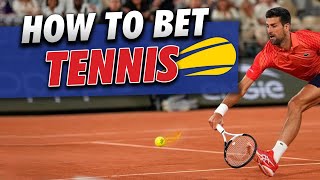 How to bet on the US Open 2024 🎾 Tennis Betting Strategies [upl. by Kral]