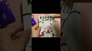 DIY Gloomy kuromi got 🤧 unboxing papercraft drawing sketch [upl. by Ching128]