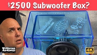 Amazing 2500 Gately Audio Plexi Subwoofer Box 4K [upl. by Eak]