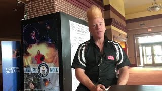 WATCH NOW Bello Nock performs at The Palace Theater in the Dells [upl. by Anaili41]