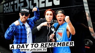 A DAY TO REMEMBER interview with Joshua Woodard and Kevin Skaff  wwwpitcamtv [upl. by Ferrick510]