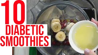 10 Diabetic Smoothies  Diabetics Diet Drink Smoothie Recipe [upl. by Clevey102]