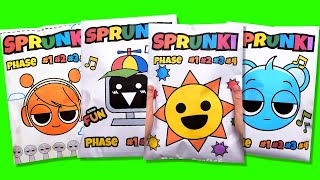 SPRUNKI Blind Bag MrSun MrFun Computer Sky Oren  ASMR Phase 1vs2vs3vs4 squishy [upl. by Maybelle928]