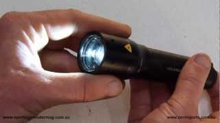 LED Lenser M7R flashlight review [upl. by Ahsinak683]