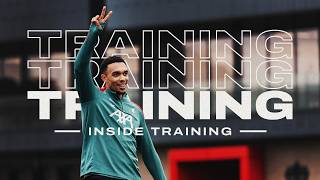 Inside Training Boss Goals from Salah Nunez amp more ahead of Premier League Matchday  Liverpool FC [upl. by Urd]