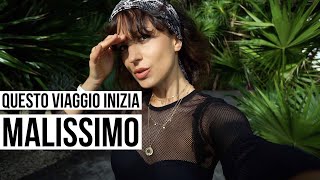 QUESTO VIAGGIO INIZIA MALISSIMO  VLOG Messico Febbraio 2019 [upl. by Aseretairam697]