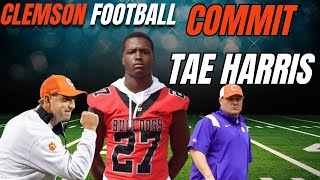 Clemson Football Tae Harris Former Georgia Commit Commits to Clemson [upl. by Aspa]