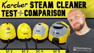 Karcher Steam Cleaner Comparison 2024 ► SC2 vs SC3 vs SC4 vs SC5 ✅ Reviews quotMade in Germanyquot [upl. by Baker]