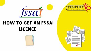 HOW TO GET FSSAI LICENSE [upl. by Eanert]